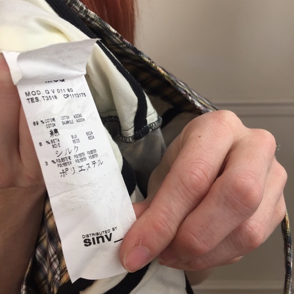 McQ Alexander McQueen Plaid Circle Midi Dress - Picture 2 of 8